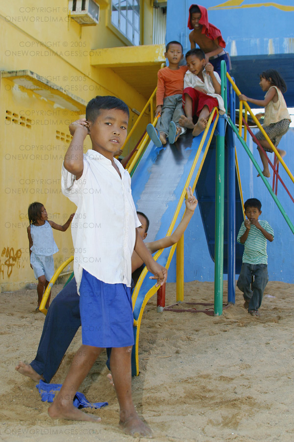 [Photograph: The Gang at M'Lop Tapang]